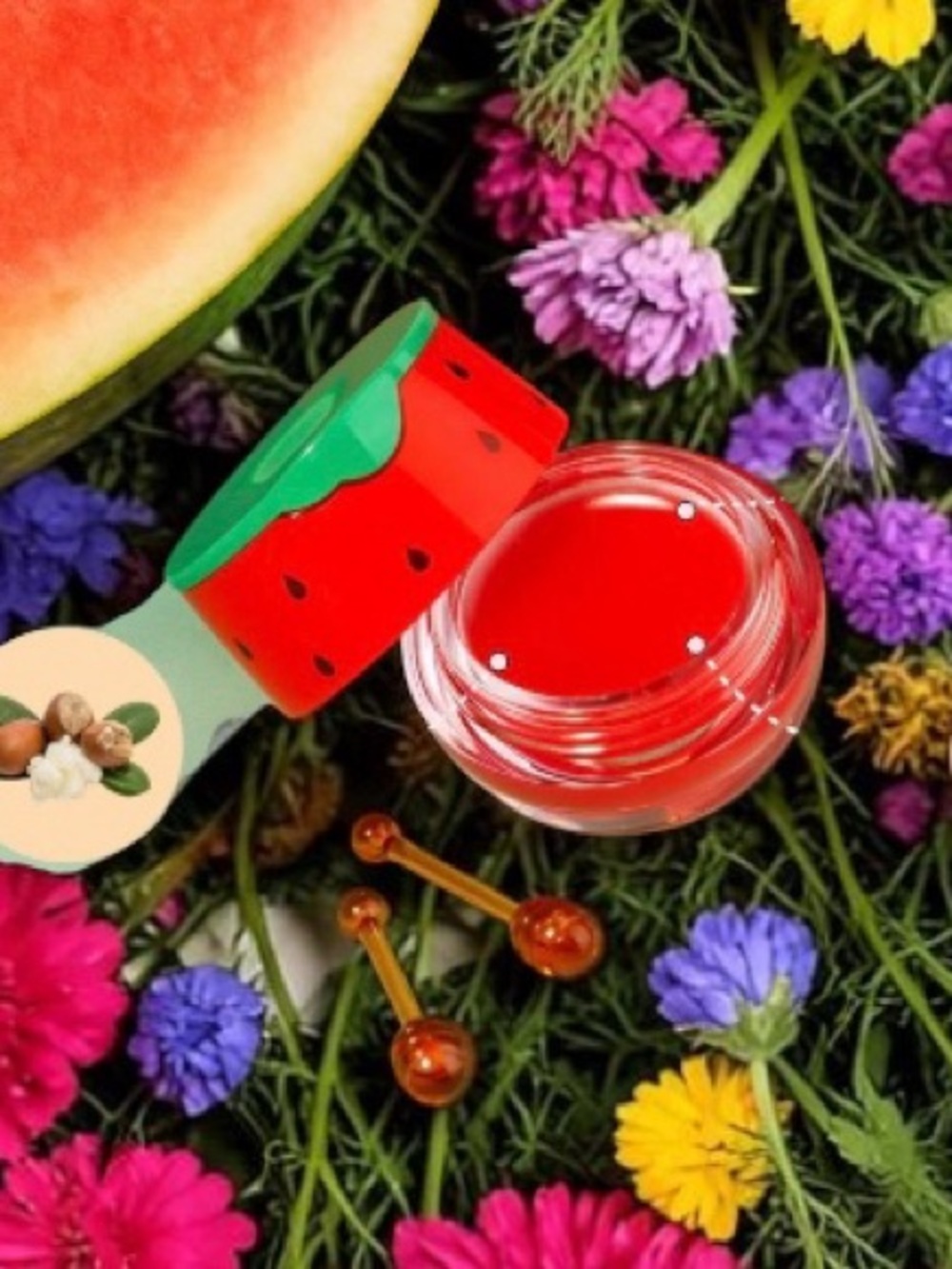 Bee BALM watermelon THE ORIGINAL LIP BALM NOT KNOCK OFF FROM TEMU.
